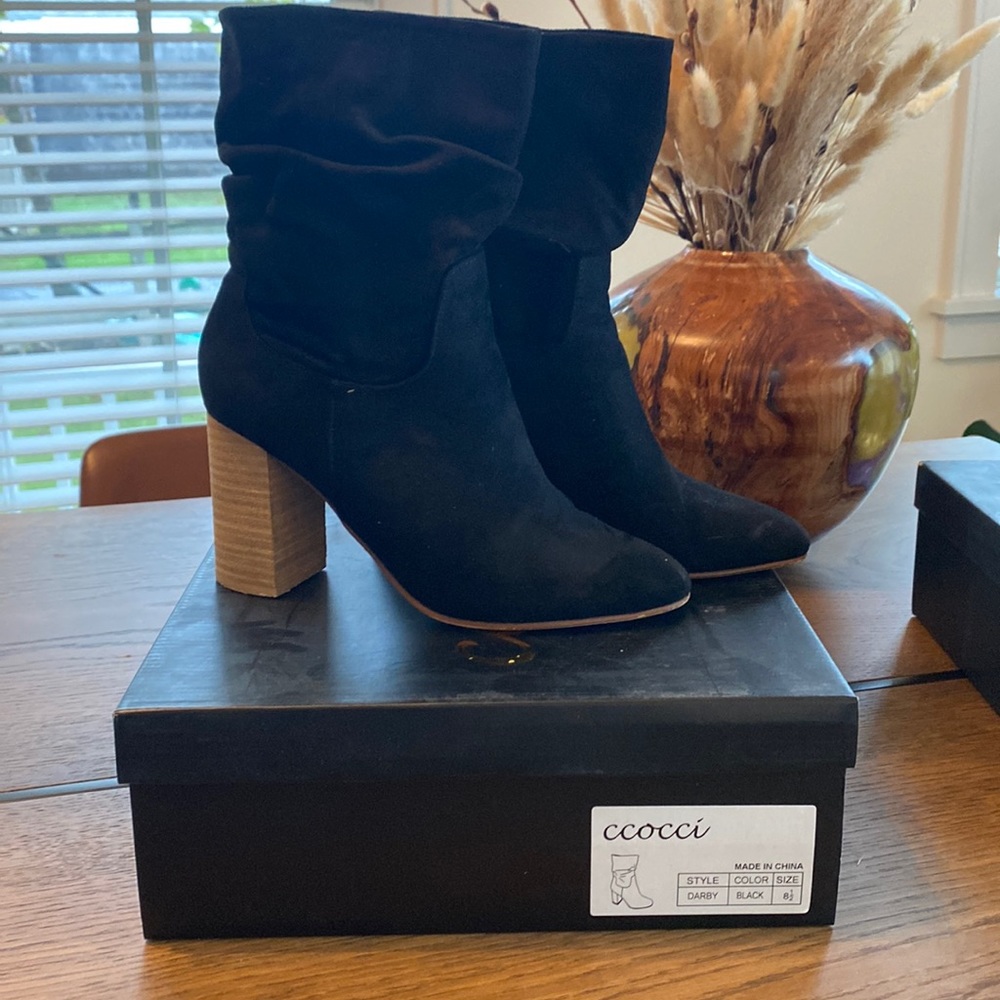 Cocci - Darby Slouch Bootie - Black - 8.5